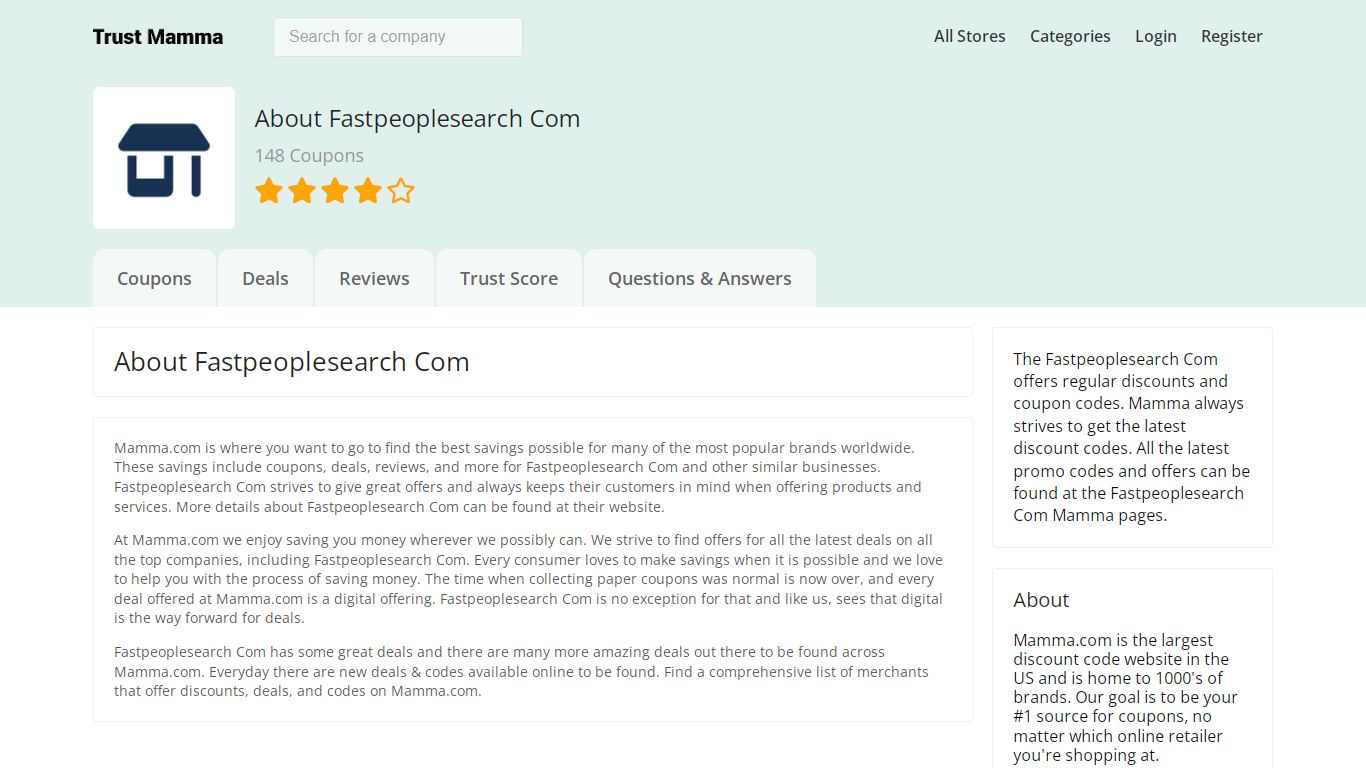 Fastpeoplesearch.com Reviews - Read Customer Reviews of ...